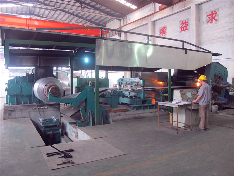 Cast rolling production line