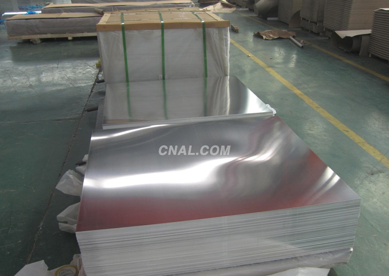 Aluminum plate